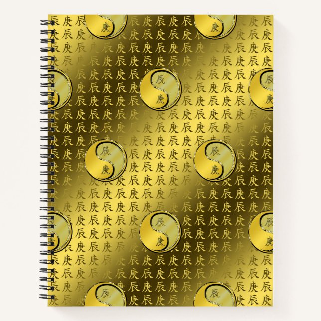 Cuaderno Dragón de Metal (Anverso)