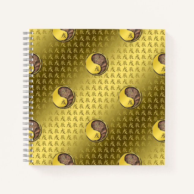 Cuaderno Dragón de Tierra (Anverso)