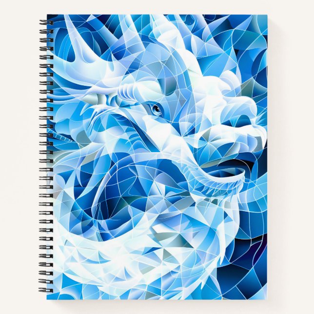 Cuaderno Dragón del cielo azul (Anverso)