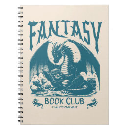 Cuaderno Dragón del club de libros de fantasía