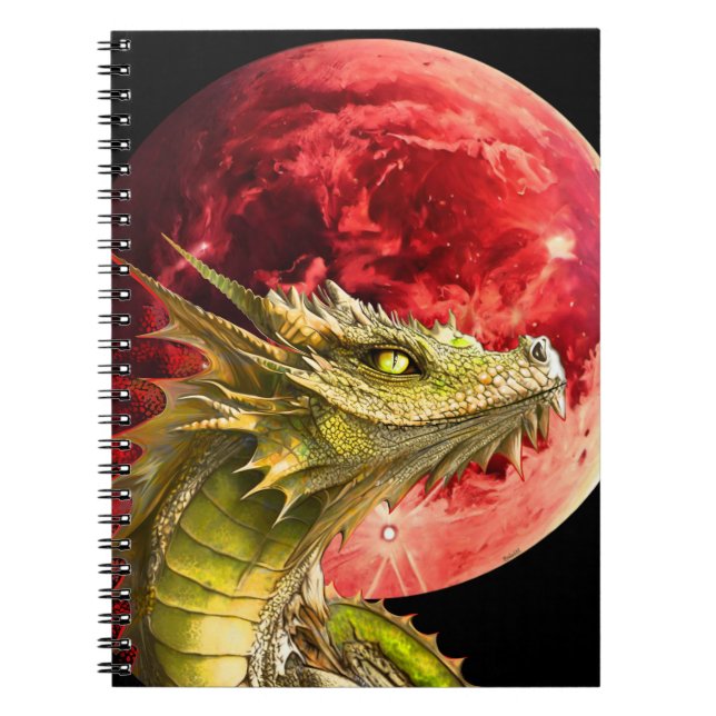Cuaderno Dragón en la luna sangrienta (Frente)