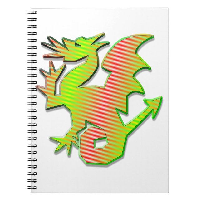 Cuaderno Dragón estilizado (Frente)