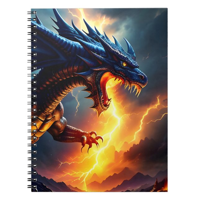 Cuaderno Dragon Fire Lightning Fight Two (Frente)