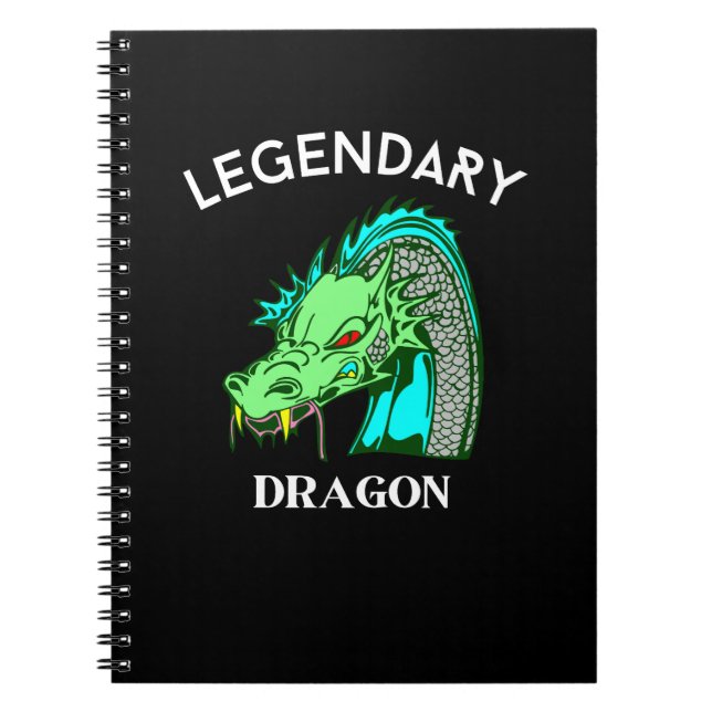 Cuaderno Dragón legendario (Frente)