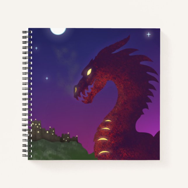 Cuaderno Dragón medieval (Anverso)