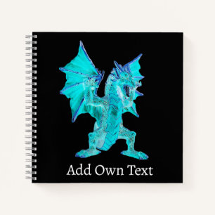 Cuaderno Dragón mítico fantástico Serpiente del cielo torme