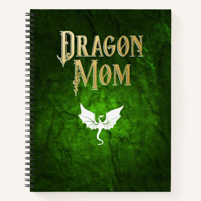 Cuaderno Dragon Mom (Anverso)