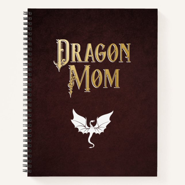 Cuaderno Dragon Mom (Anverso)