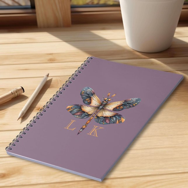 Cuaderno Dragón Monograma Real (Subido por el creador)