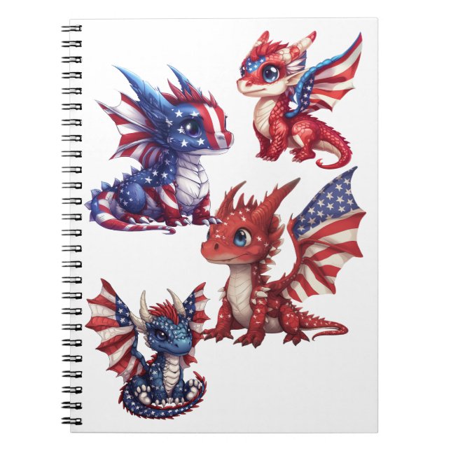 Cuaderno Dragón patriótico (Frente)