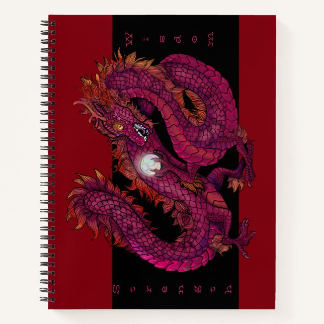 Cuaderno Dragon Pearl Sketchbook (Anverso)