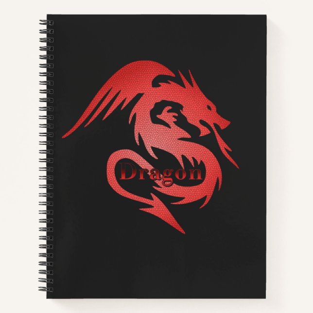 Cuaderno Dragón Rojo (Anverso)