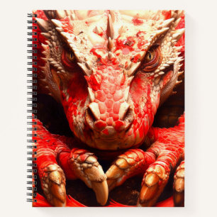 Cuaderno Dragón Rojo
