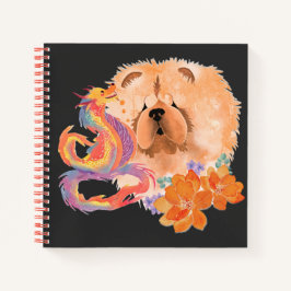 Cuaderno DRAGON-TALEZ CHOW año del dragón