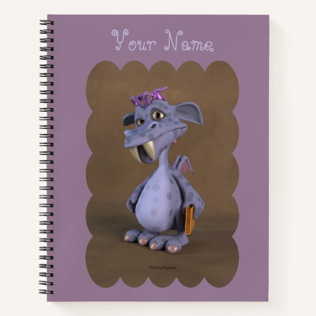 Cuaderno Dragon tan (Anverso)