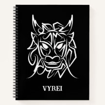 Dragón tribal blanco y negro