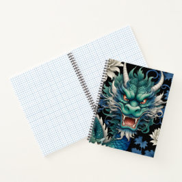 Cuaderno Dragón verde esmeralda