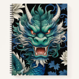 Cuaderno Dragón verde esmeralda