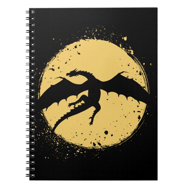 Cuaderno Dragón Volador (Frente)