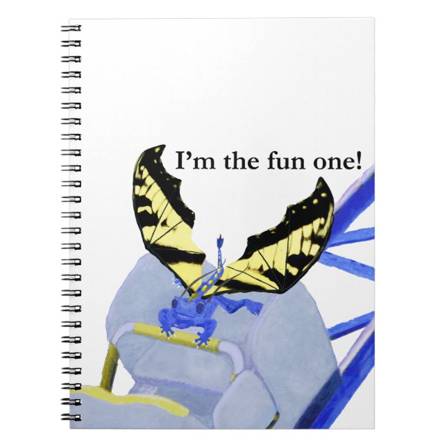 Cuaderno Dragón y montaña rusa (Frente)