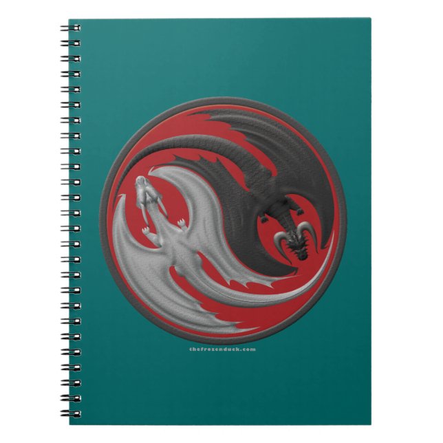 Cuaderno Dragón Yin-Yang (Frente)