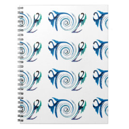 Cuaderno Dragones azules para animales míticos