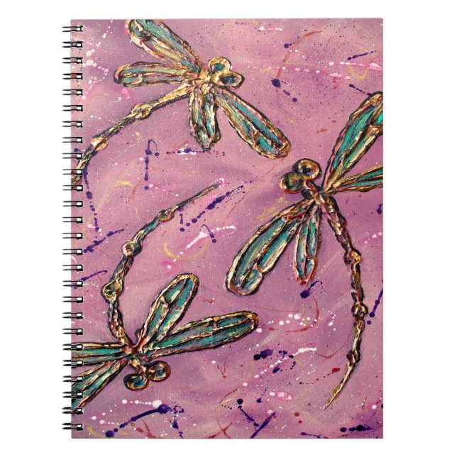 Cuaderno Dragonflies Pink Fizz (Frente)