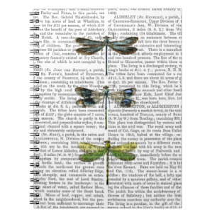 Cuaderno Dragonflies Print 3