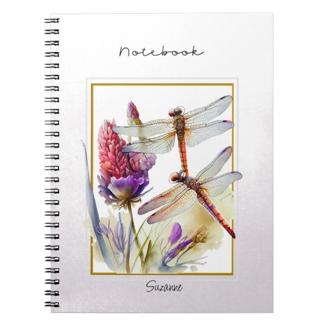 Cuaderno Dragonfly cutáneo (Frente)