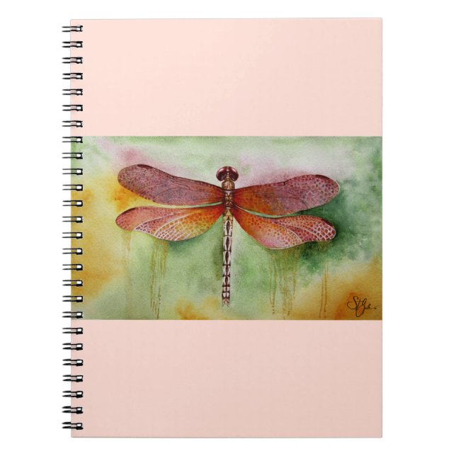 Cuaderno Dragonfly de sol (Frente)