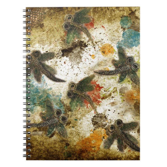 Cuaderno Dragonfly Flit Rushplash (Frente)