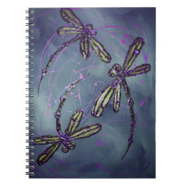 Cuaderno Dragonfly Purple Night Flit