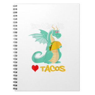 Cuaderno Dragons Love Tacos