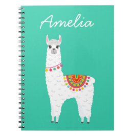 Cuaderno Drama de llama de los graciosos Alpaca lindo anima