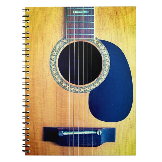 Cuaderno Dreadnought Acoustic 6-String Guitar Artist Design (Frente)