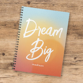 Cuaderno Dream Big Beautiful Summer Sky Notebook