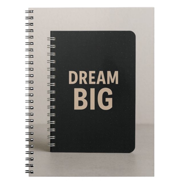 Cuaderno Dream Big Notebook (Frente)