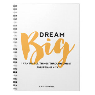 Cuaderno Dream Big Scripting