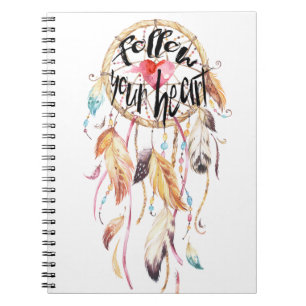 Cuaderno Dream Catcher Sigue tu corazón