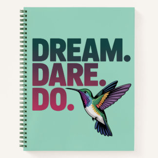 Cuaderno Dream, Dare, Do