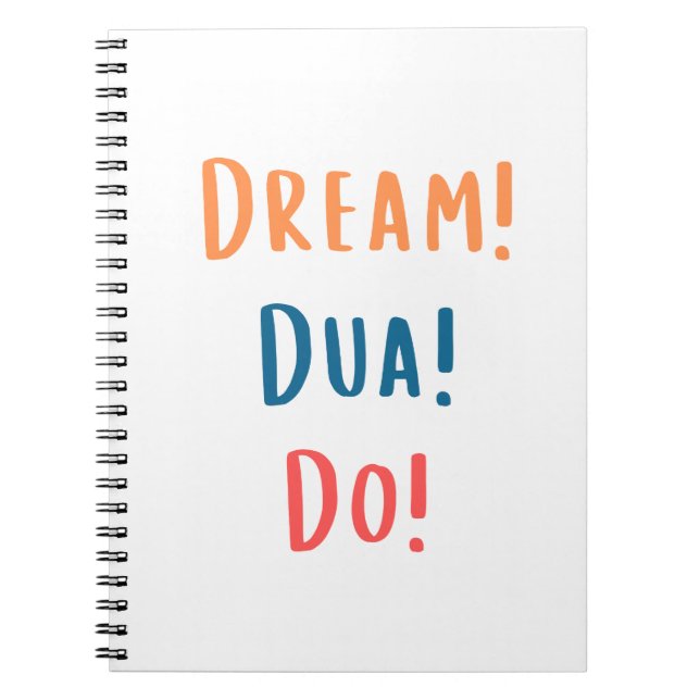 Cuaderno - Dream Dua Do (Frente)