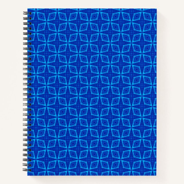 Cuaderno Dream in Blue Pattern (Anverso)
