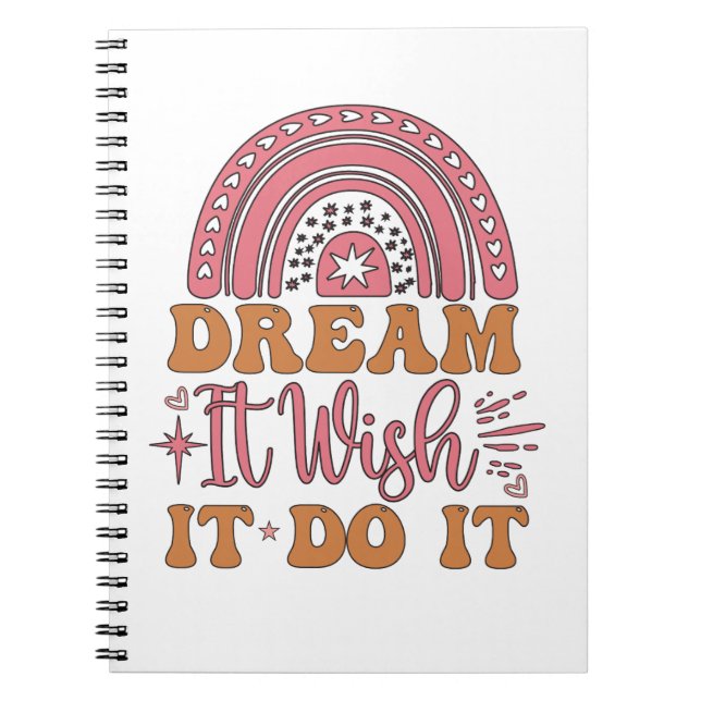 Cuaderno Dream It Wish It Do (Frente)