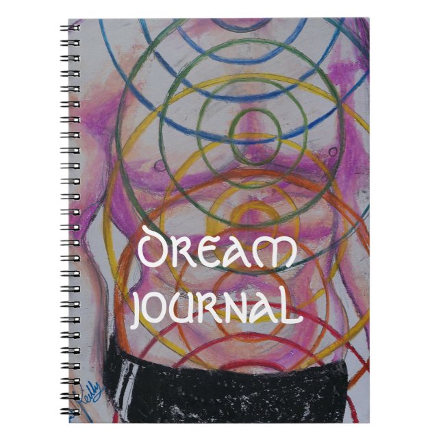 CUADERNO DREAM JOURNAL DEL ARTISTA PAULA REILLY. (Frente)