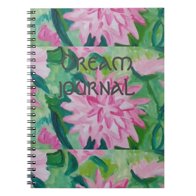 CUADERNO DREAM JOURNAL DEL ARTISTA PAULA REILLY. (Frente)