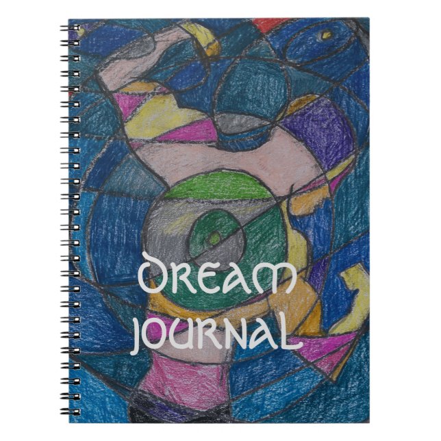 CUADERNO DREAM JOURNAL DEL ARTISTA PAULA REILLY. (Frente)