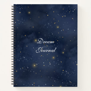 Cuaderno Dream Journal - Noche estelar moderna