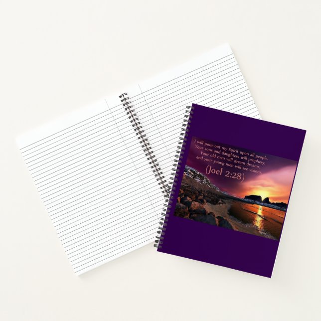 Cuaderno Dream Journal - Prophetic Dreams & Scriptures (Interior)