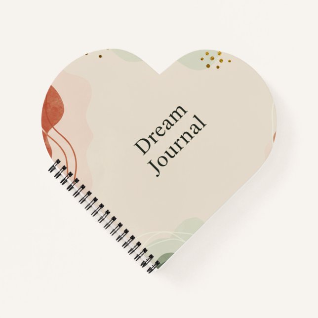 Cuaderno Dream Journal - Resumen de Pastel (Anverso)