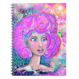 Cuaderno Dream, Love, Live - Neon Dreams Art Notebook